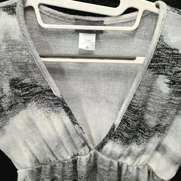 Jordon Taylor Womens Top Multi-Color Size Small Polyester Blend V-Neck Stretch - Picture 9 of 12